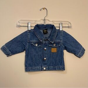 Vintage 0/6 Month John Deere Baby Denim Jacket
